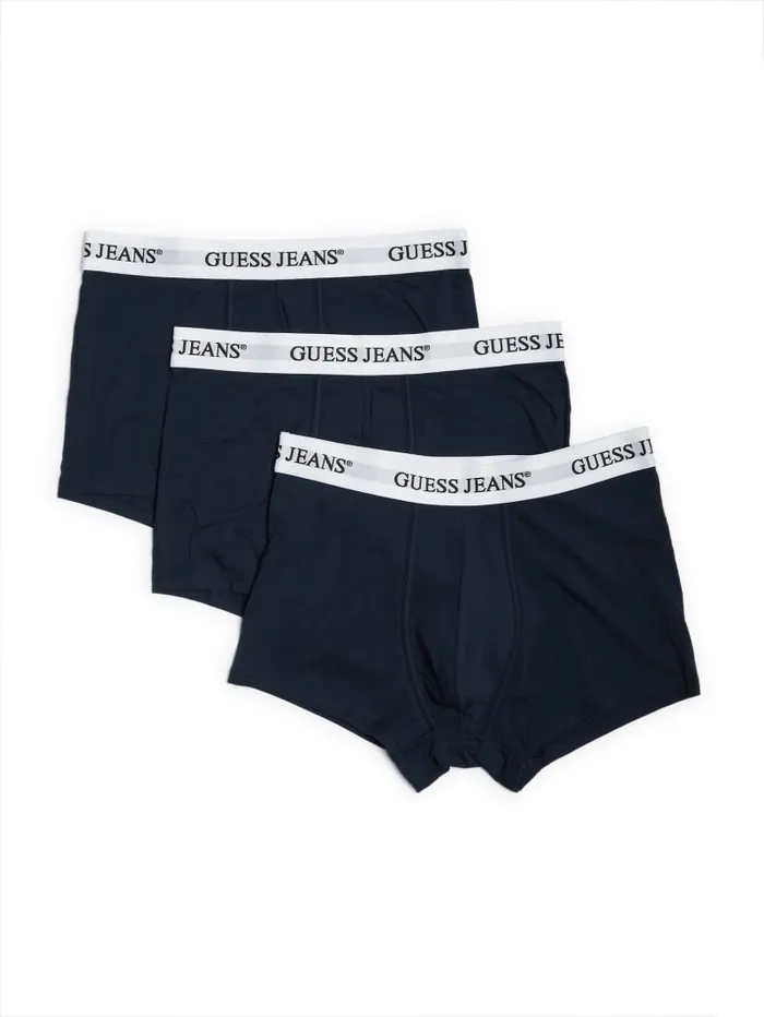 GUESS Men Eco Jeans 3Pack Trunks Green 8211 Men