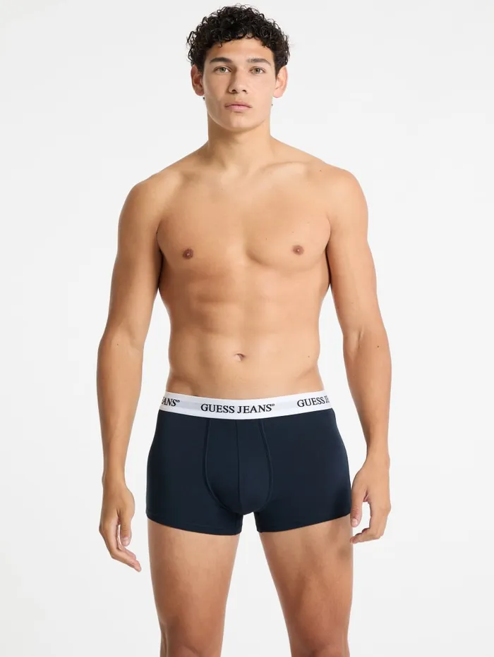 GUESS Men Eco Jeans 3Pack Trunks Green 8211 Men