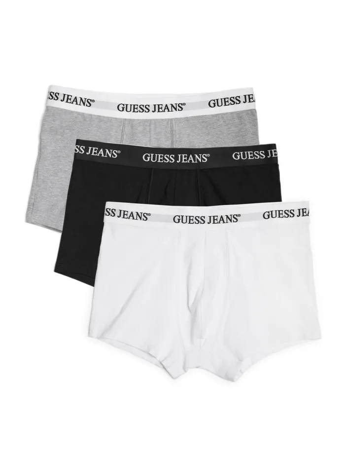 GUESS Men Eco Jeans 3Pack Trunks Green 8211 Men