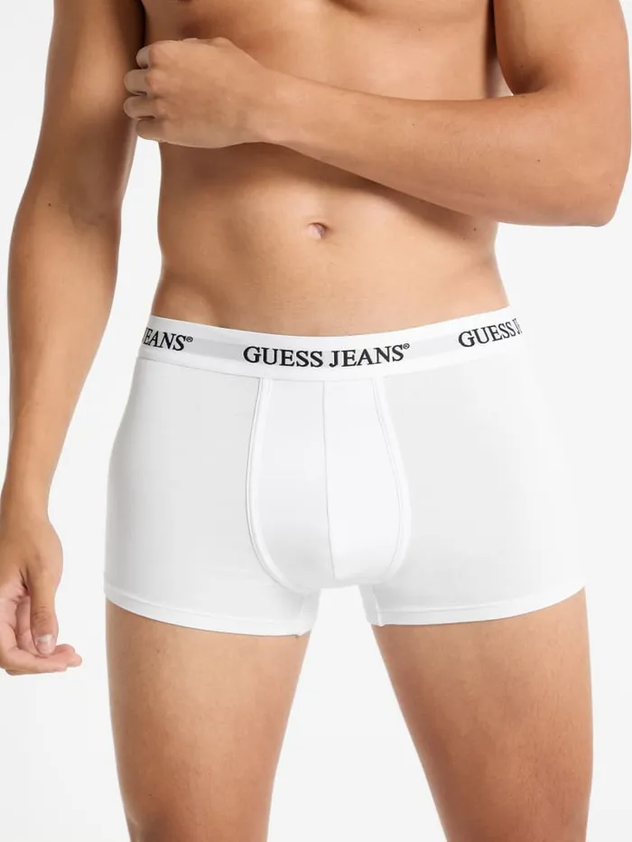 GUESS Men Eco Jeans 3Pack Trunks Green 8211 Men