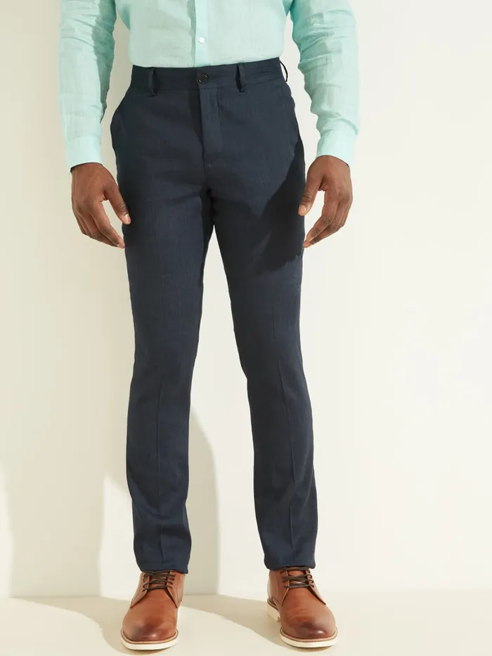 GUESS Pants and Shorts Classic Chino Pant Blue 8211 Men