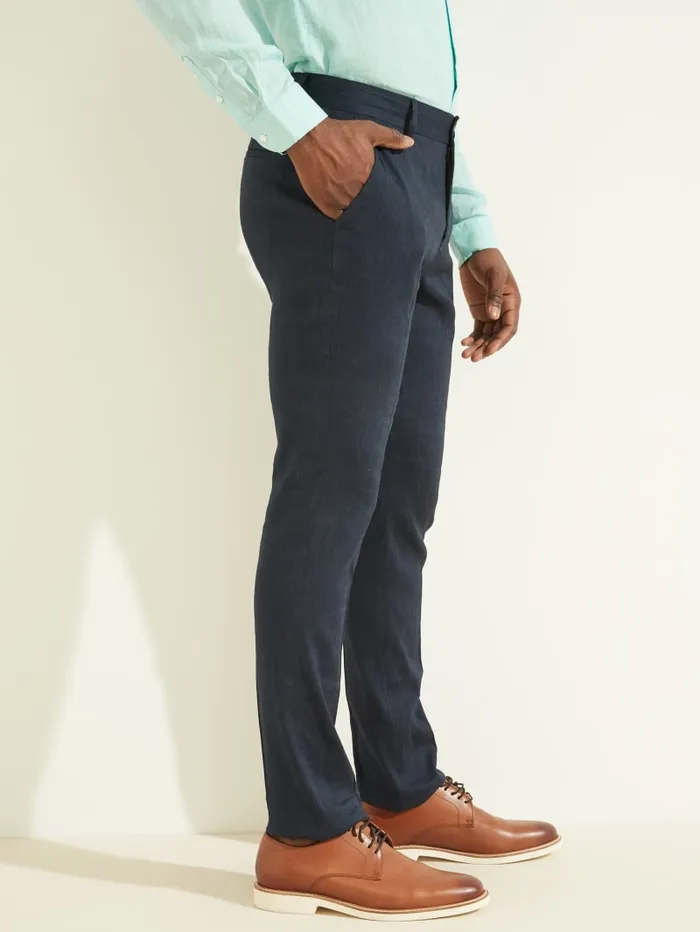 GUESS Pants and Shorts Classic Chino Pant Blue 8211 Men