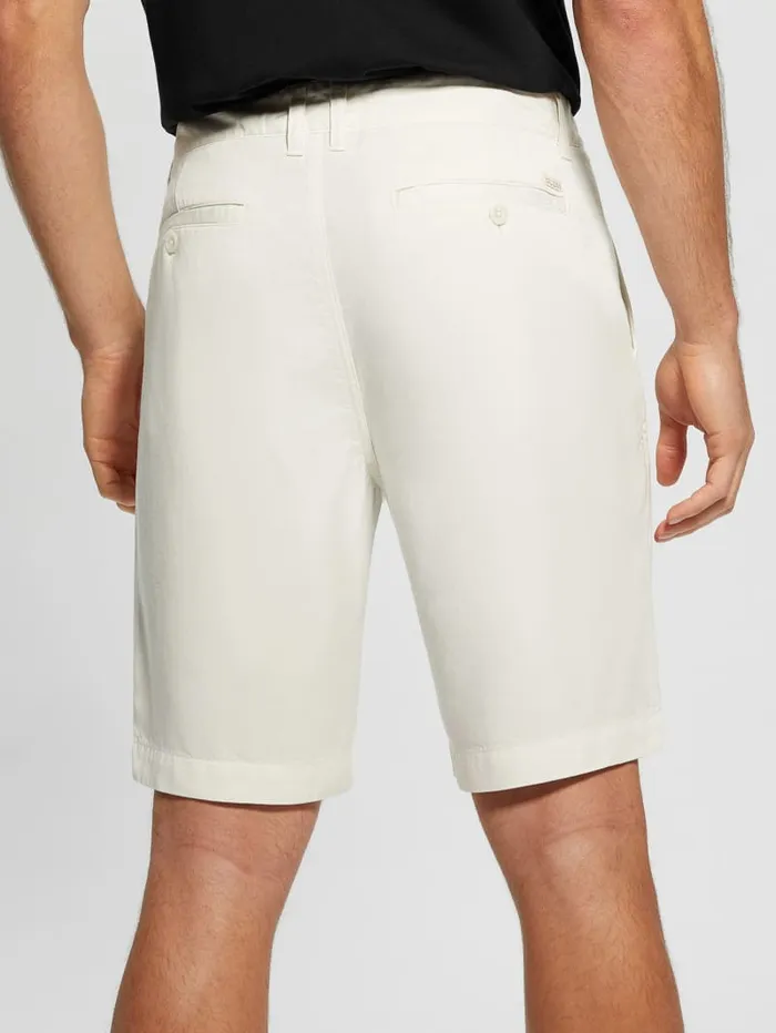 GUESS Pants and Shorts Eco Bowie Shorts White 8211 Men