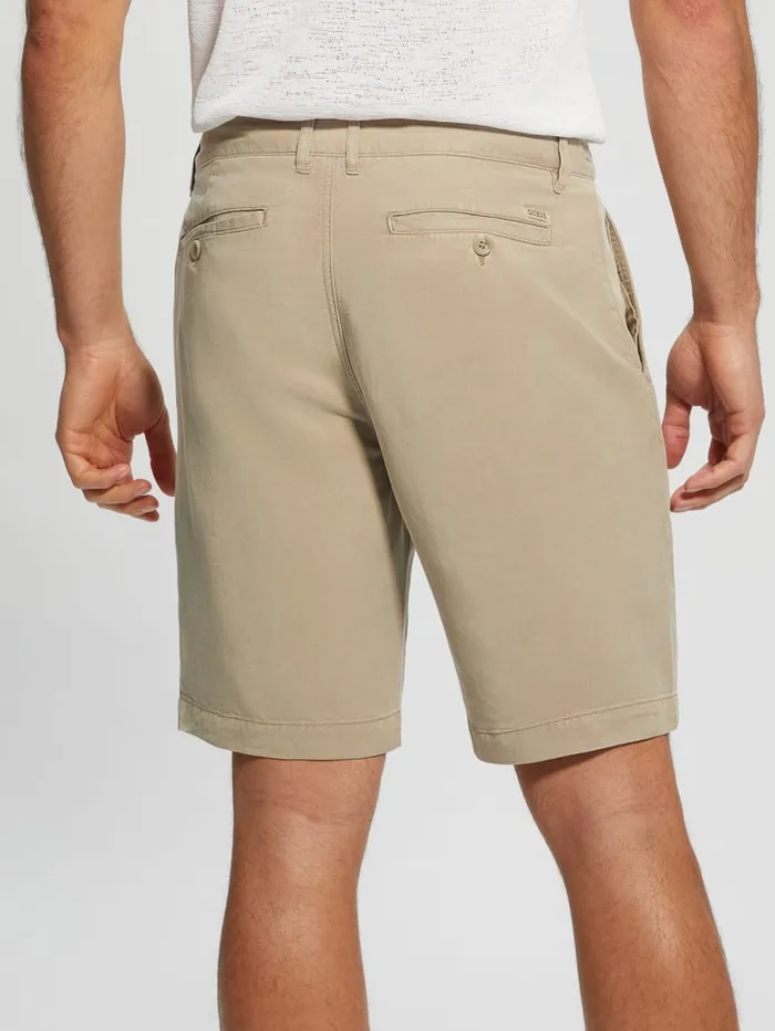GUESS Pants and Shorts Eco Bowie Shorts White 8211 Men