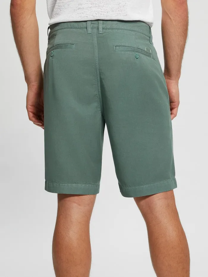 GUESS Pants and Shorts Eco Bowie Shorts White 8211 Men