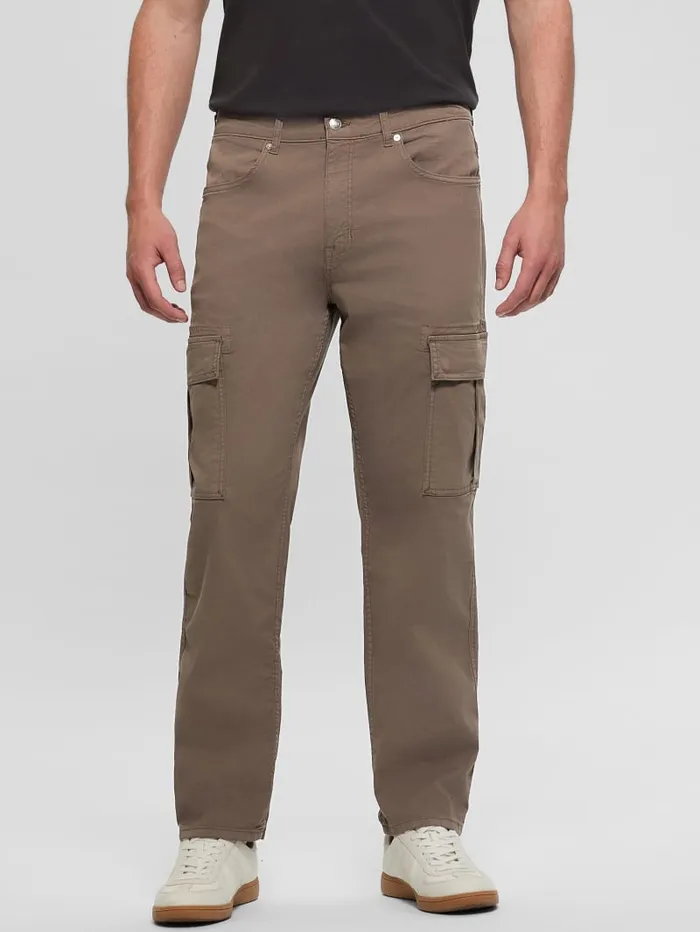 GUESS Pants and Shorts Eco Julianne Cargo Pants White 8211 Men