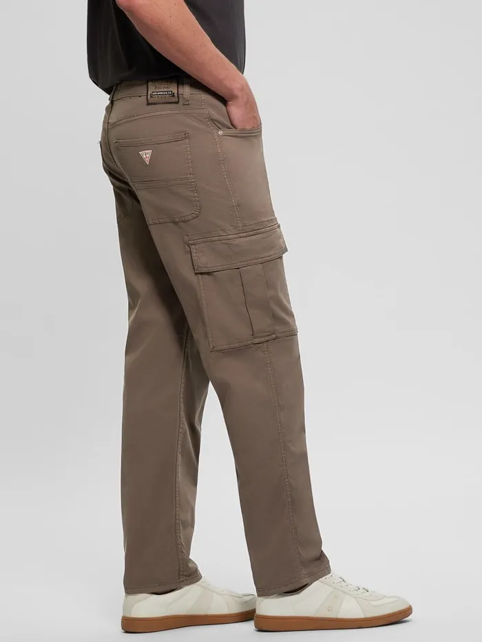 GUESS Pants and Shorts Eco Julianne Cargo Pants White 8211 Men