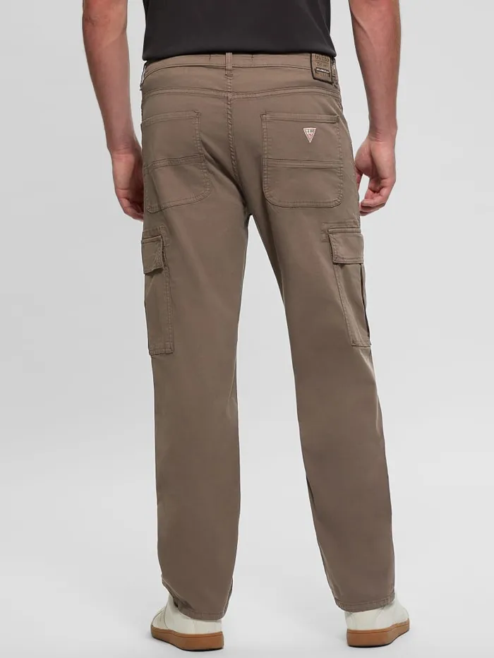 GUESS Pants and Shorts Eco Julianne Cargo Pants White 8211 Men