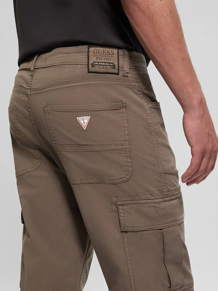 GUESS Pants and Shorts Eco Julianne Cargo Pants White 8211 Men
