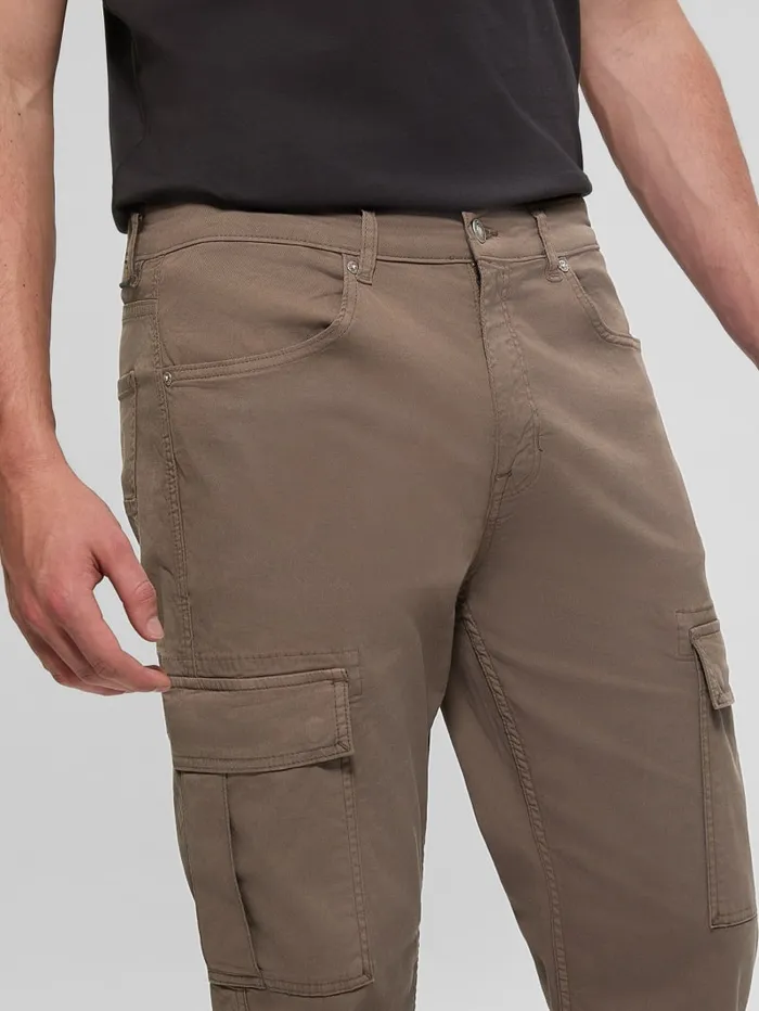 GUESS Pants and Shorts Eco Julianne Cargo Pants White 8211 Men