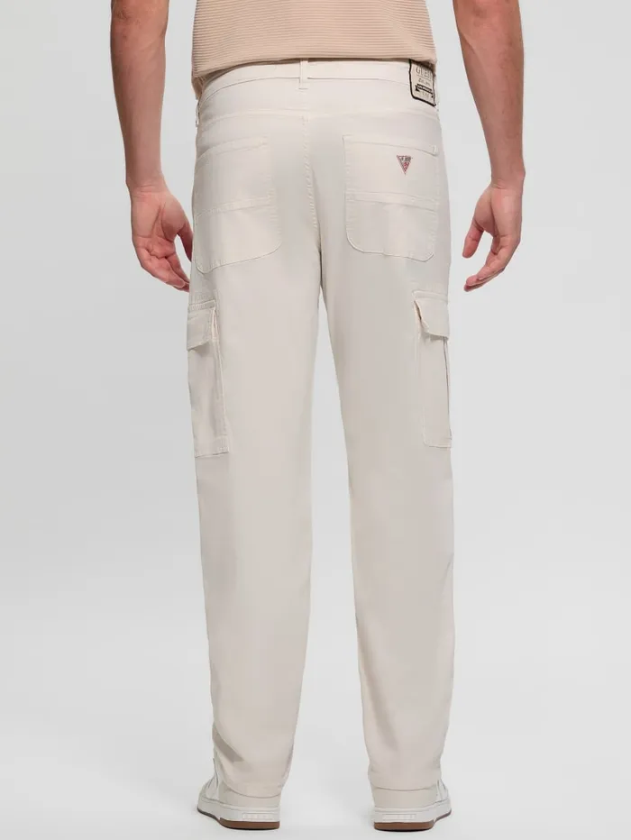 GUESS Pants and Shorts Eco Julianne Cargo Pants White 8211 Men
