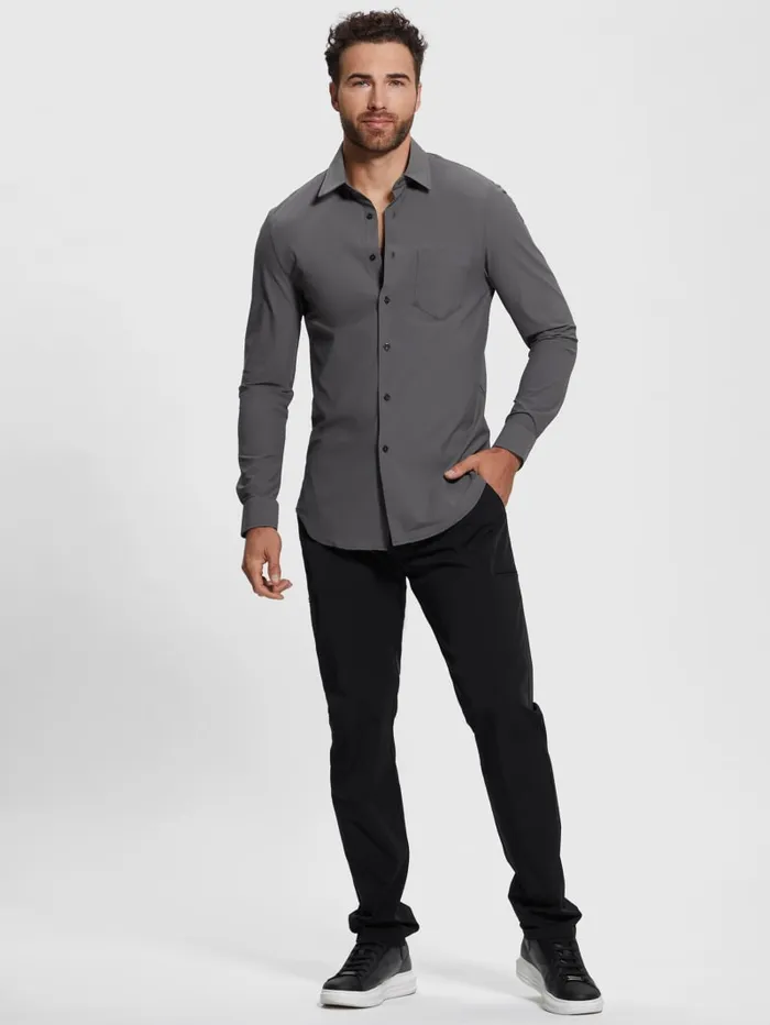 GUESS Pants and Shorts Slim Chino Pants Black 8211 Men