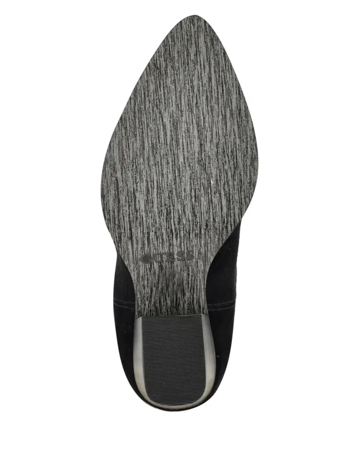 GUESS Sale Dolita Suede KneeHigh Boots Black 8211 Women