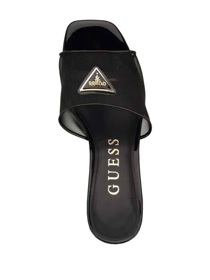 GUESS Sale Gables Mesh Mules Beige 8211 Women