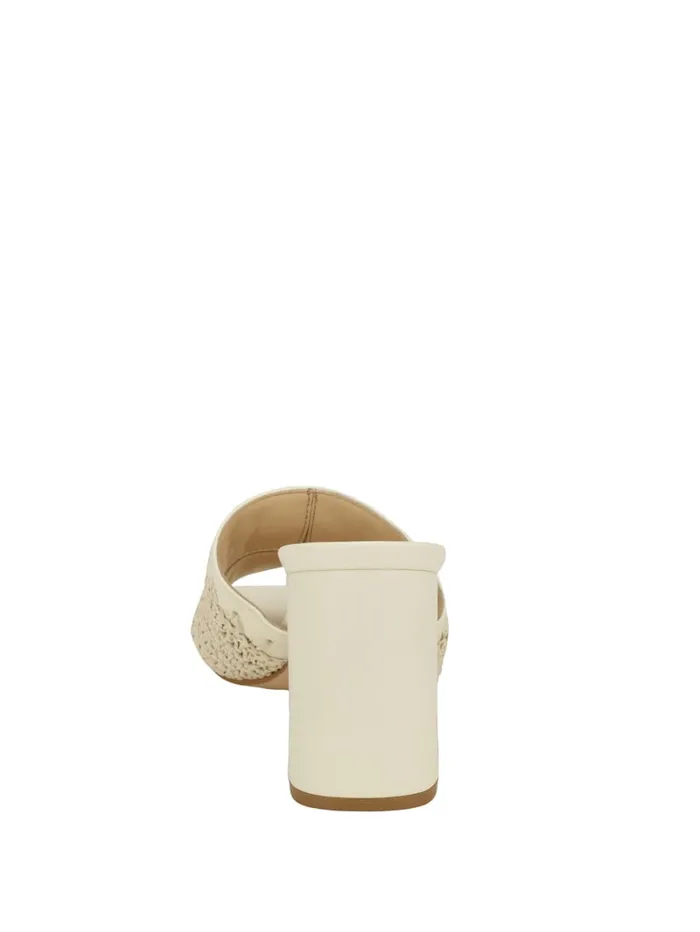 GUESS Sale Gellian Woven Mules Beige 8211 Women