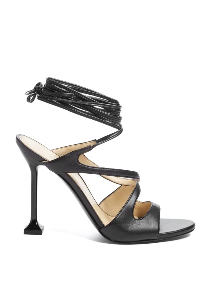 GUESS Sale Niko LaceUp Heels Silver 8211 Women