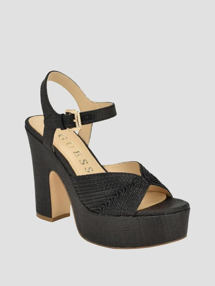 GUESS Sale Saylin Block Heels Pink 8211 Women