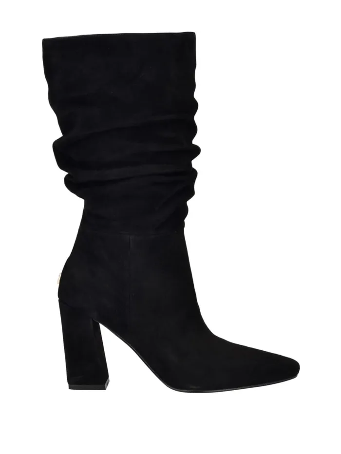 GUESS Sale Yeppy Suede Slouch Booties Black 8211 Women