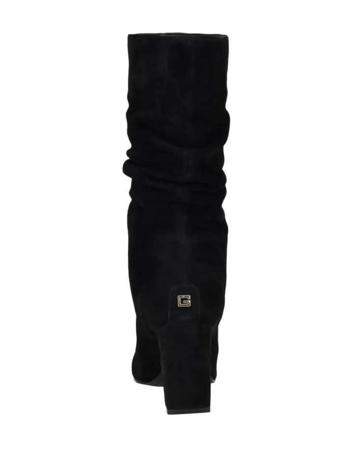 GUESS Sale Yeppy Suede Slouch Booties Black 8211 Women