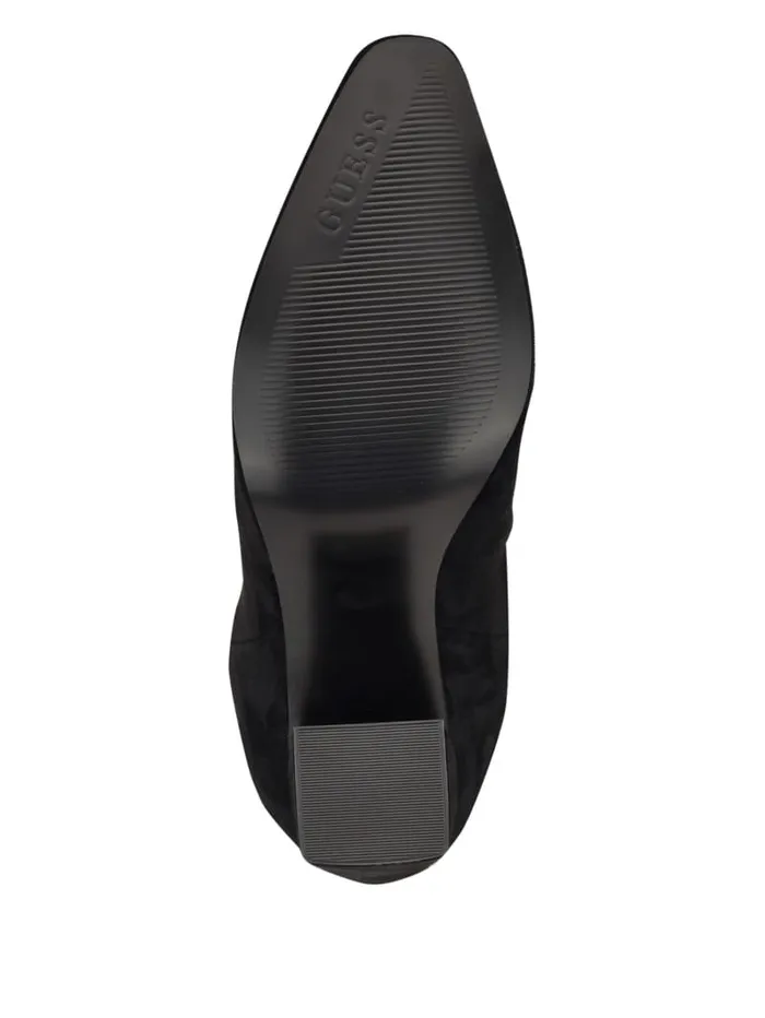 GUESS Sale Yeppy Suede Slouch Booties Black 8211 Women