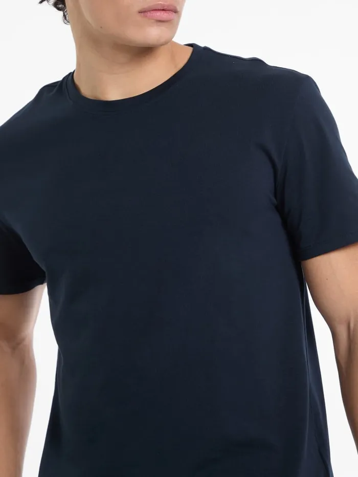 GUESS Shirts and Tees Eco Single Crewneck Tee Blue 8211 Men