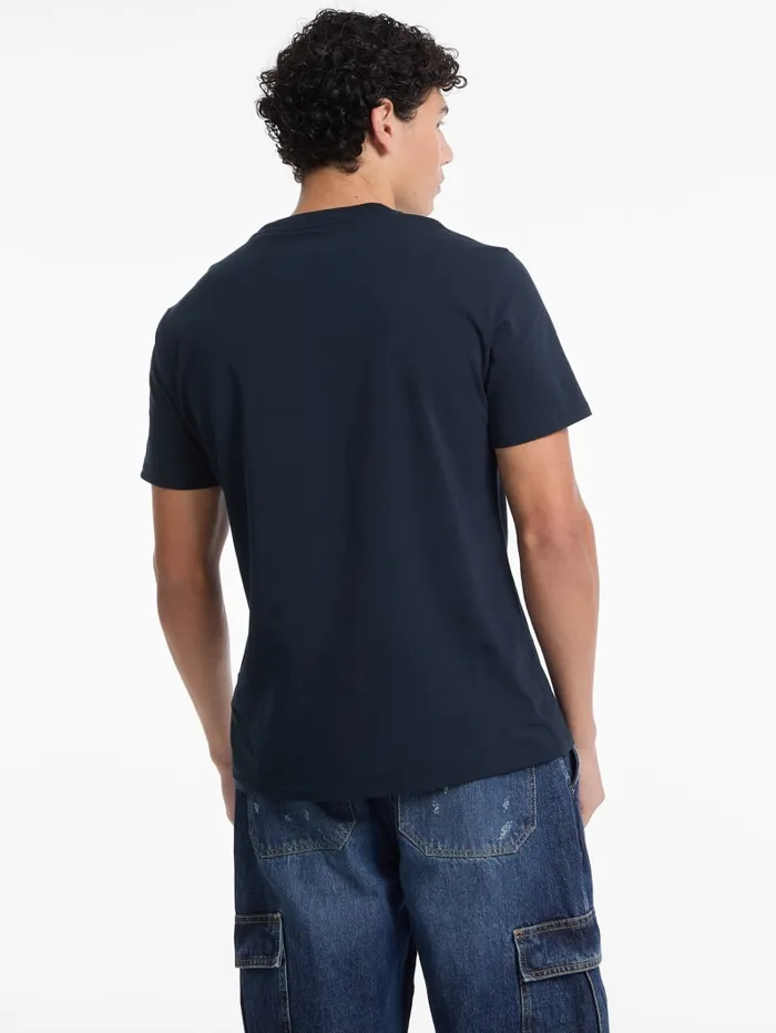 GUESS Shirts and Tees Eco Single Crewneck Tee Blue 8211 Men