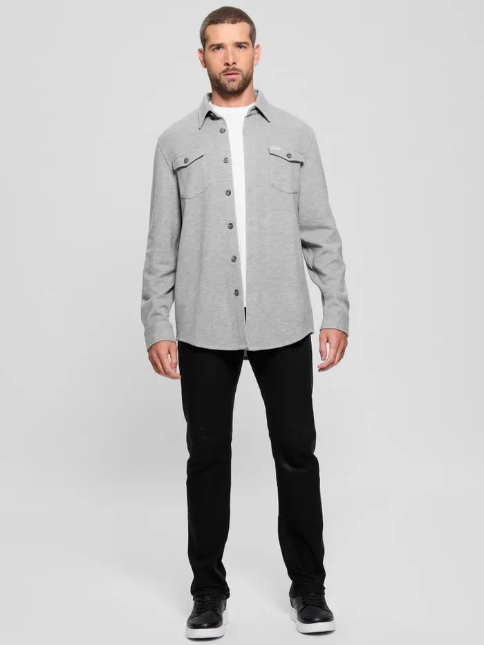 GUESS Shirts Collins Luxury Shirt Beige 8211 Men