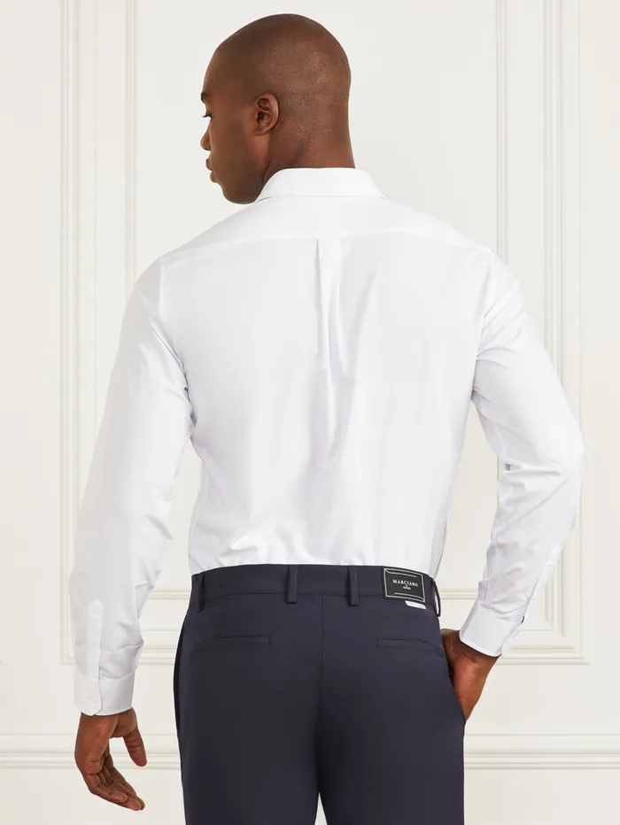 GUESS Shirts Jacob Notched Cuff Shirt White 8211 Men