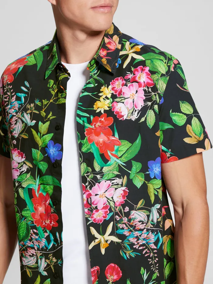 GUESS Shirts Laguna Floral Shirt Colors 8211 Men