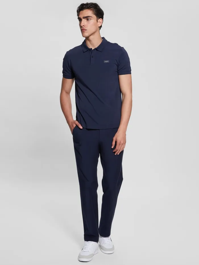 GUESS Shirts TechStretch Polo Blue 8211 Men