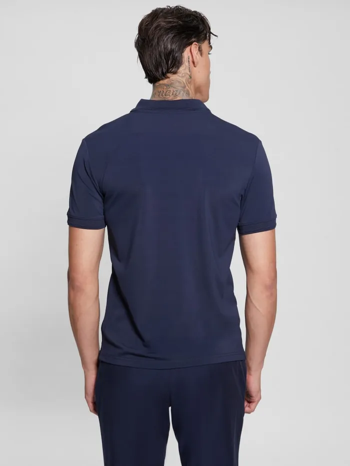 GUESS Shirts TechStretch Polo Blue 8211 Men