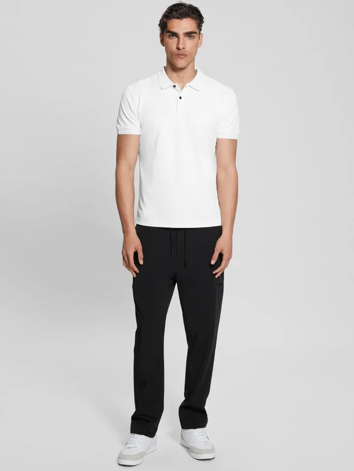 GUESS Shirts TechStretch Polo Blue 8211 Men