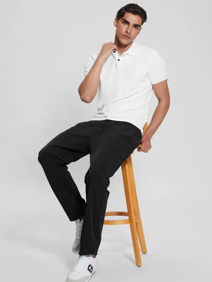 GUESS Shirts TechStretch Polo Blue 8211 Men