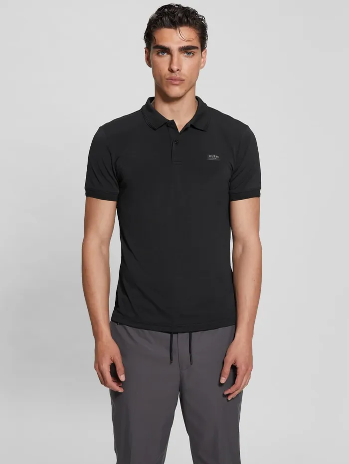 GUESS Shirts TechStretch Polo Blue 8211 Men