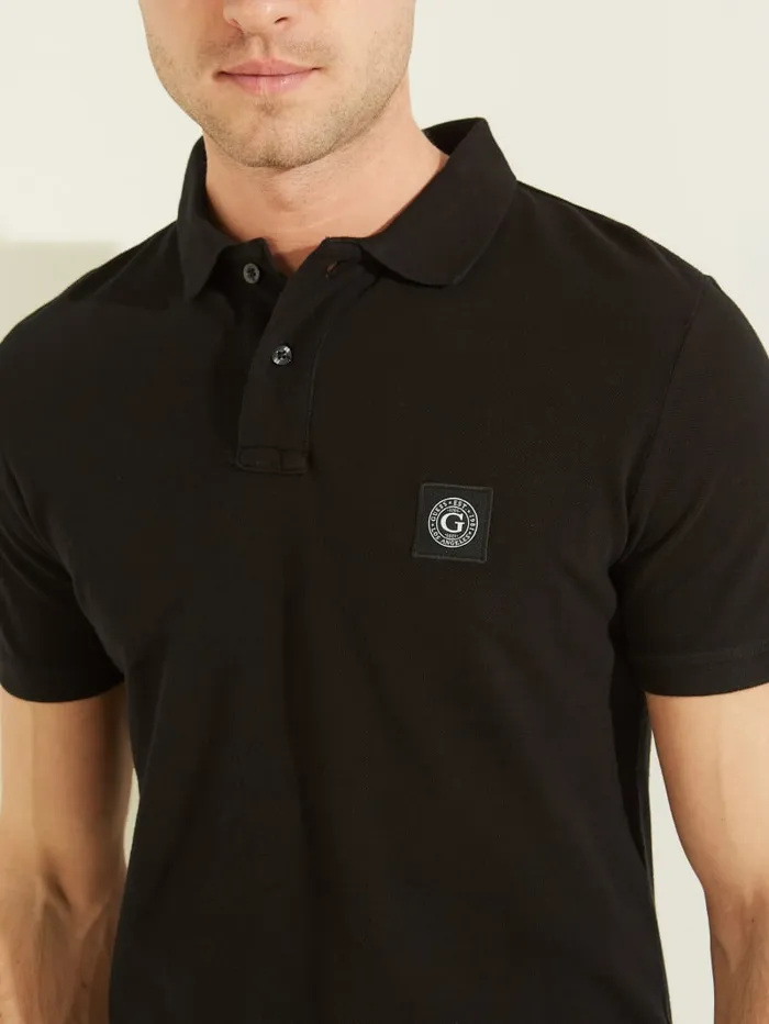 GUESS Shirts Washed Polo Grey 8211 Men