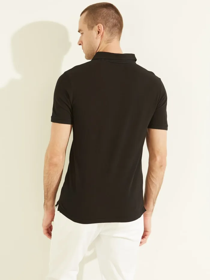 GUESS Shirts Washed Polo Grey 8211 Men