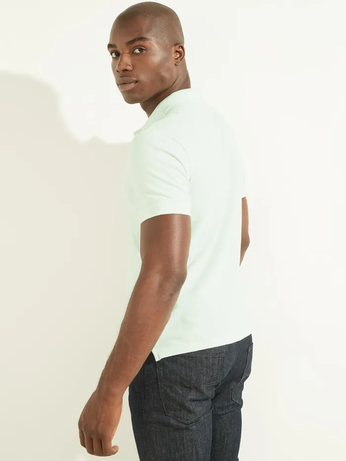 GUESS Shirts Washed Polo Grey 8211 Men