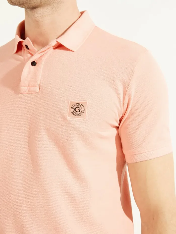 GUESS Shirts Washed Polo Grey 8211 Men
