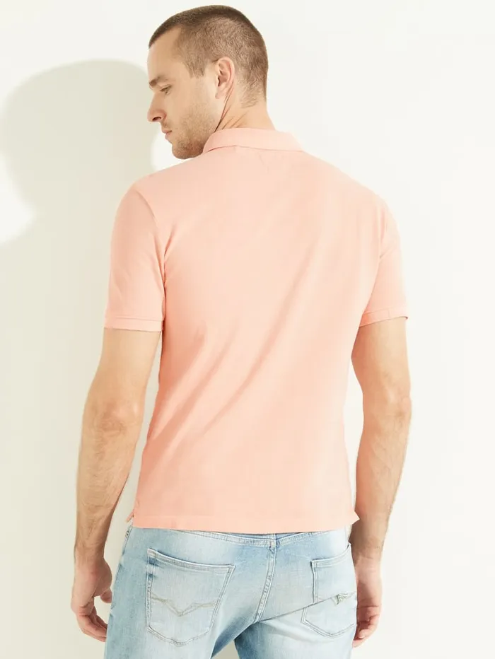 GUESS Shirts Washed Polo Grey 8211 Men