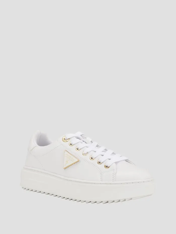 GUESS Shoes Denesa LowTop Sneakers White 8211 Women
