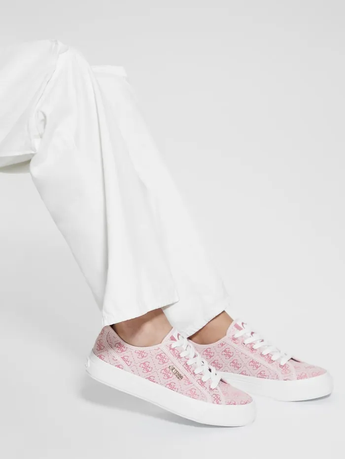 GUESS Shoes Jelexa LowTop Sneakers Beige 8211 Women