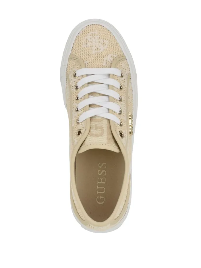 GUESS Shoes Jelexa LowTop Sneakers Beige 8211 Women
