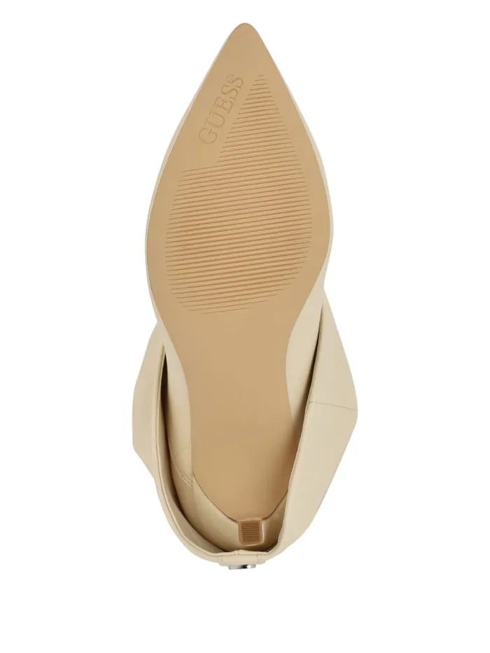 GUESS Shoes Natha FoldOver Boots White 8211 Women