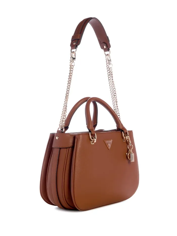 GUESS Shoulder Bags Fedora Shoulder Satchel White 8211 Unisex