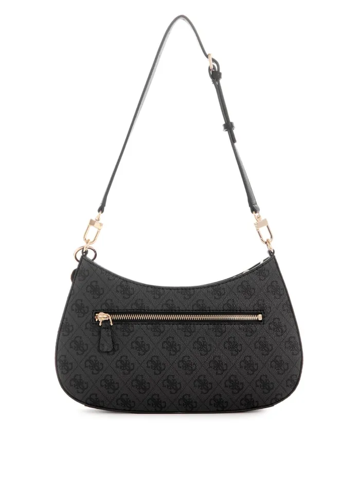 GUESS Shoulder Bags Noelle Quattro G Shoulder Bag Brown 8211 Unisex