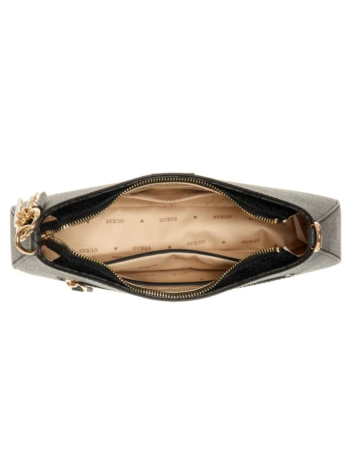 GUESS Shoulder Bags Noelle Quattro G Shoulder Bag Brown 8211 Unisex