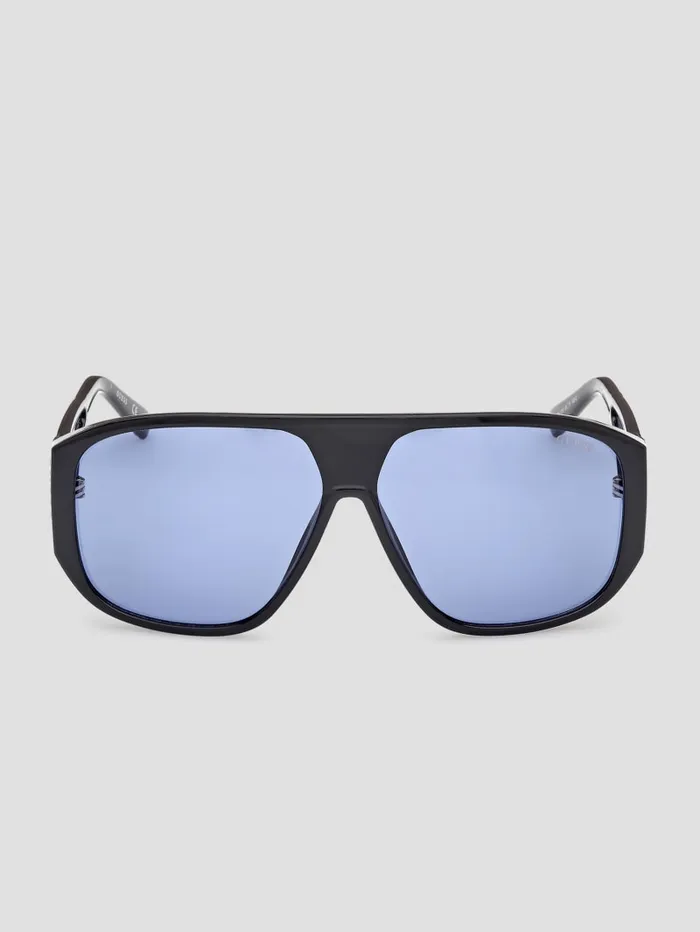 GUESS Sunglasses Gordon Plastic Sunglasses Black 8211 Men