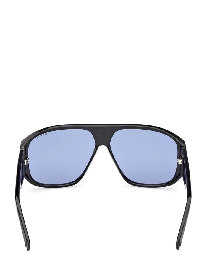 GUESS Sunglasses Gordon Plastic Sunglasses Black 8211 Men