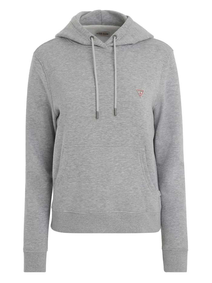 GUESS Sweaters and Knits Mini Patch Hoodie White 8211 Women