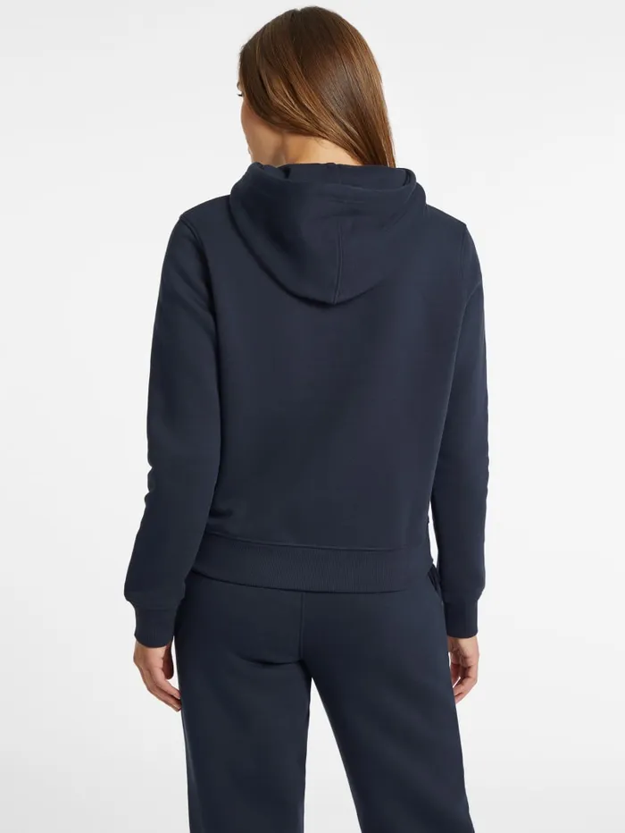 GUESS Sweaters and Knits Mini Patch Hoodie White 8211 Women